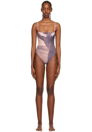 ELLISS SSENSE Exclusive Gray Capsule One-Piece Swimsuit