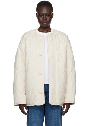 Isabel Marant Etoile Beige Nesmae Reversible Coat