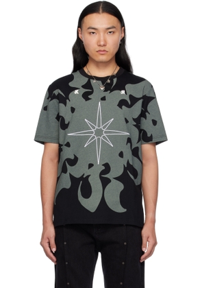 KUSIKOHC Black Logo Print T-shirt