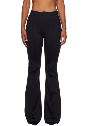 Rosetta Getty Black Scuba Trousers