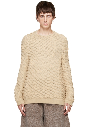 Isa Boulder Beige Nonhoodie Sweater