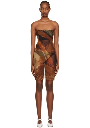 ELLISS Yellow Anti Gravity Minidress