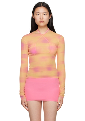 BINYA Yellow Arena Long Sleeve T-Shirt