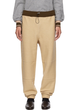 RANRA Beige Skur Sweatpants