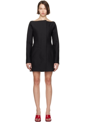 JACQUEMUS Black La Casa 'La robe Spalla' Minidress