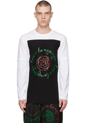 Bloke White 'Love Language' T-Shirt