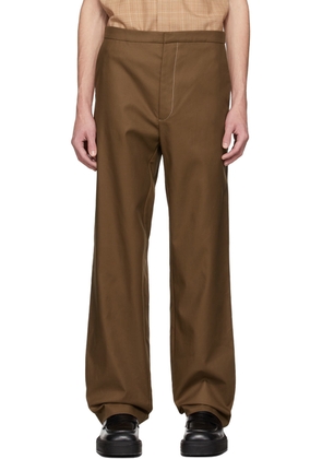 GAUCHERE SSENSE Exclusive Brown Viet Trousers