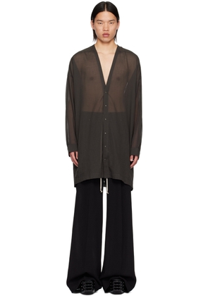 Rick Owens Gray Porterville Larry Shirt