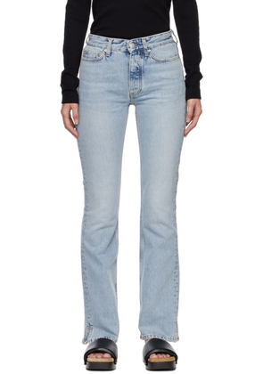 Won Hundred Blue Rob Slit Jeans