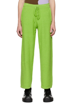 GAUCHERE SSENSE Exclusive Green Valence Lounge Pants