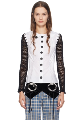 Chopova Lowena White Careen Shirt