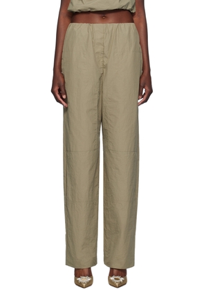 Paris Georgia Green Cocoon Trousers