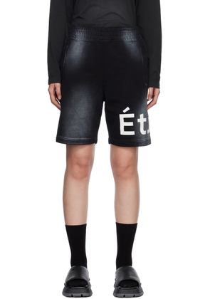 Études SSENSE Exclusive Black Tempera Shorts
