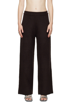 Birrot Brown Brushed Trousers