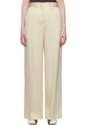 Jil Sander Off-White Tailored Trousers