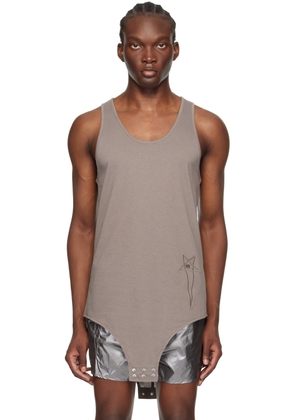 Rick Owens Gray Champion Edition Basketball Tank Top