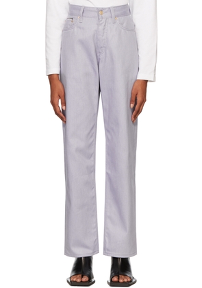 EYTYS SSENSE Exclusive Purple Benz Jeans