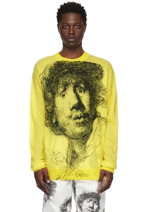 JW Anderson Yellow Crewneck Sweater