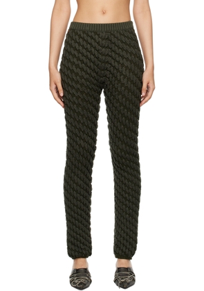 Isa Boulder SSENSE Exclusive Khaki Cereal Lounge Pants