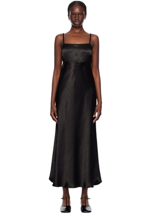 MM by Max Mara Black Baden Midi Dress