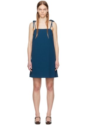 MM by Max Mara Navy Fatto Minidress