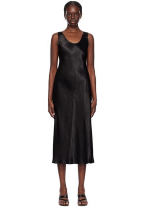 MM by Max Mara Black Talete Midi Dress