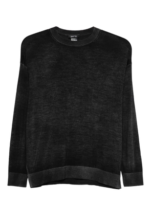Avant Toi crew-neck top - Black