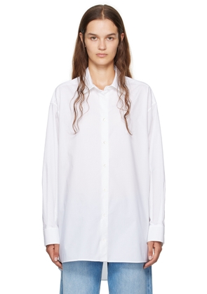 The Row White Luka Shirt