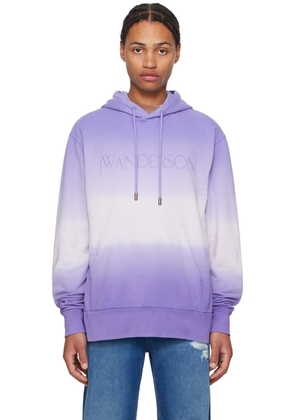 JW Anderson Purple Gradient Hoodie