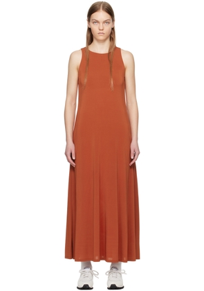 MM by Max Mara Orange Supremo Midi Dress