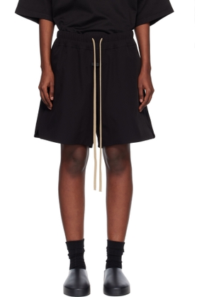 Fear of God Black Nylon Running Shorts