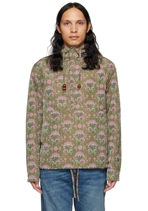 Soulland Green Mario Anorak Jacket