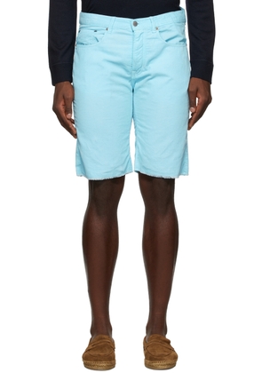 Massimo Alba Blue Alunga Shorts
