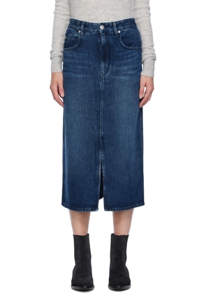 Isabel Marant Etoile Blue Tilauria Denim Midi Skirt
