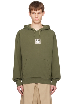 Givenchy Green 4G Stars Hoodie