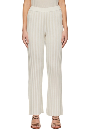House of Dagmar Beige Penelope Lounge Pants