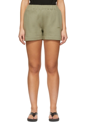 House of Dagmar Green Jam Shorts