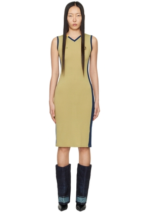 Miaou Green Nora Minidress