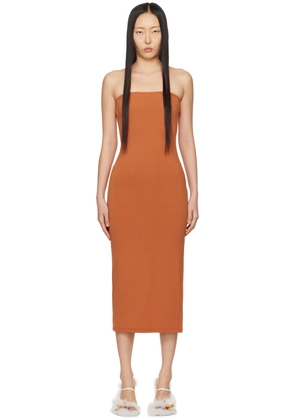 Miaou Orange Lila Midi Dress