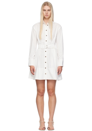 Proenza Schouler White Viola Minidress