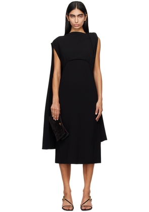 Proenza Schouler Black Maude Midi Dress