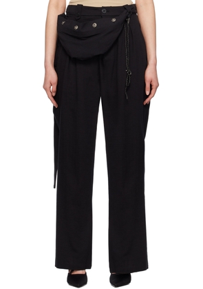 HYEIN SEO SSENSE Exclusive Black Trousers