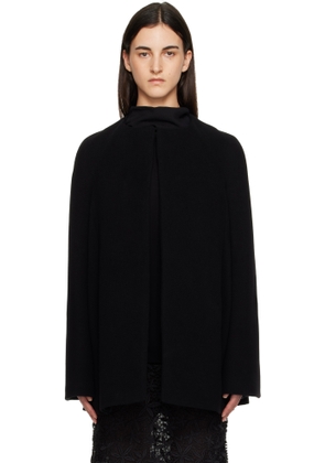 TOTEME Black Bell-Sleeve Jacket