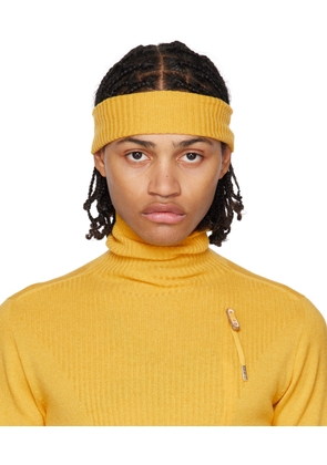 Boris Bidjan Saberi Yellow Seamless Headband