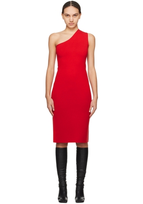 Sportmax Red Palma Midi Dress