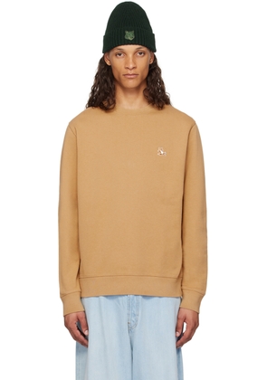 Maison Kitsuné Tan Chillax Sweatshirt
