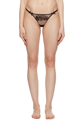 Agent Provocateur Black Lindie Thong