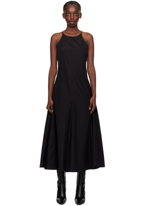 Sportmax Black Cactus Midi Dress