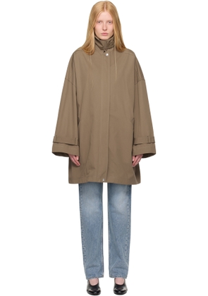 TOTEME Taupe Oversized Trench Coat