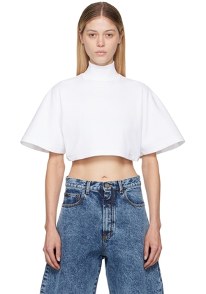 ALAÏA White Highneck T-Shirt